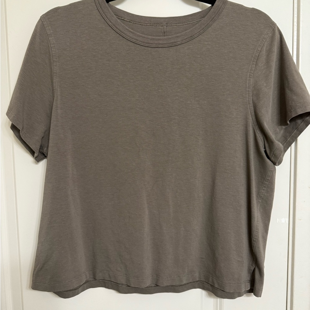 Lululemon Classic-Fit Cotton-Blend T-Shirt in NOMAD